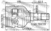 FEBEST 0111-SXM10LH Joint, drive shaft